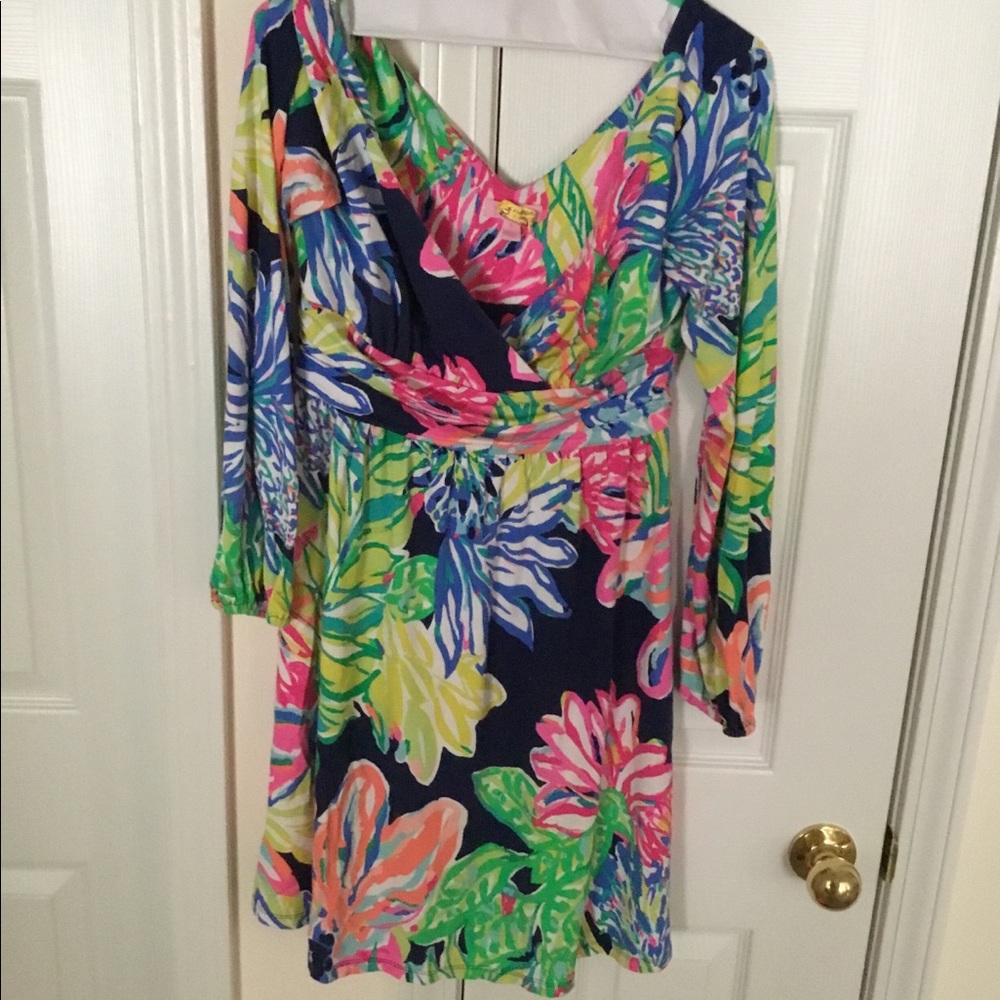 Lilly Pulitzer Fleur Dress Perfect Condition!